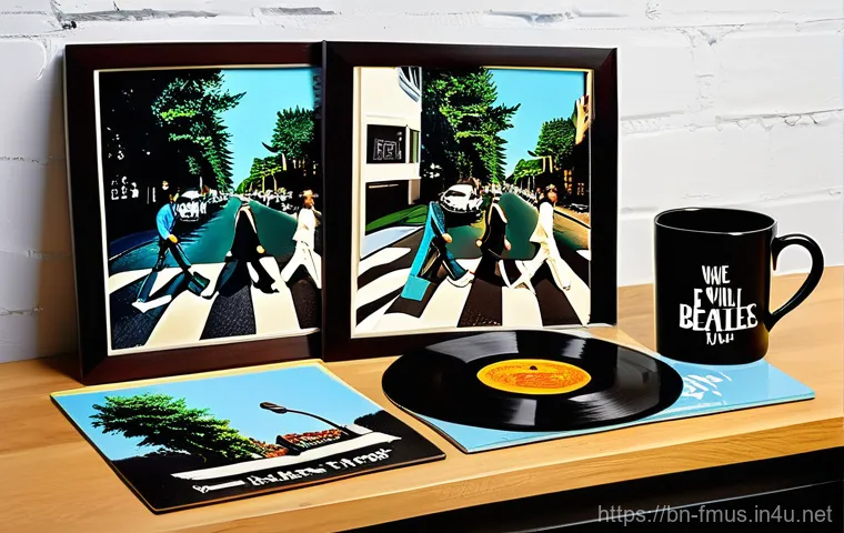 비틀즈 음원 수익 - **Prompt:** A sleek, minimalist desk setup in a bright, modern room. In the center, a high-resolutio...